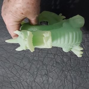 Medieval Legends Green Dragon in Original Box. 7.5in.Wx5.5in.H